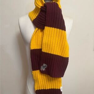 Abercrombie & Fitch Bold Yellow and Brown Scarf
